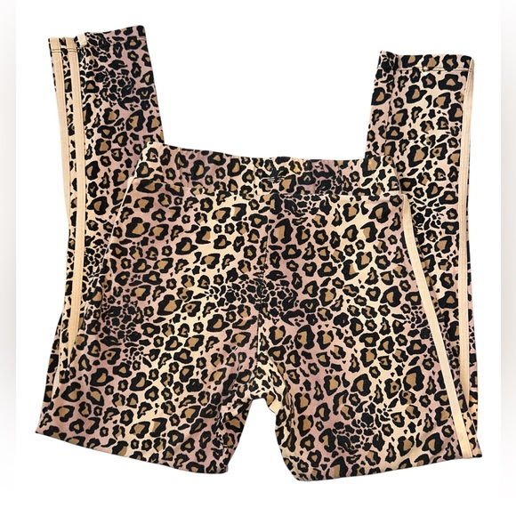 Adidas Animal Print Leggings Sporty Streetwear Women’s Size Small - Picture 3 of 7